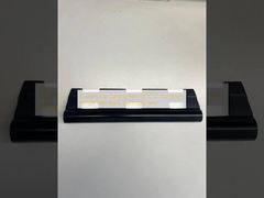 قطع صب بالقالب مخصصة ADC 12 مفصلة من الألومنيوم مع الرحلان الكهربائي الأسود