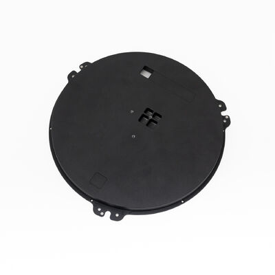 أجزاء الهيكل المصنوعة حسب الطلب من الألومنيوم A380 مع طبقة مسحوق ومعالجة CNC