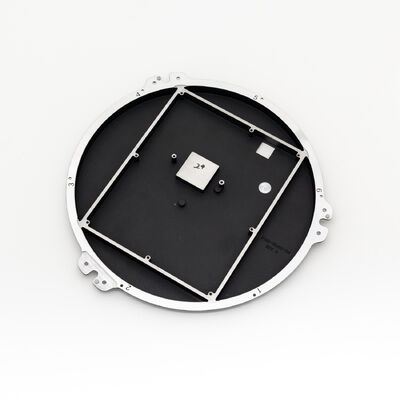 أجزاء الهيكل المصنوعة حسب الطلب من الألومنيوم A380 مع طبقة مسحوق ومعالجة CNC